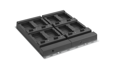 MEFERI ME74 8-slot Batterie Ladestation